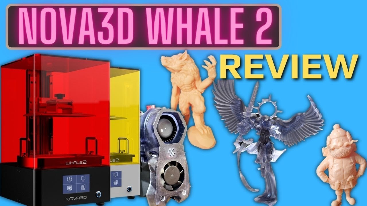 Nova3d Whale 2 - 4k Resin with built-in WIFI