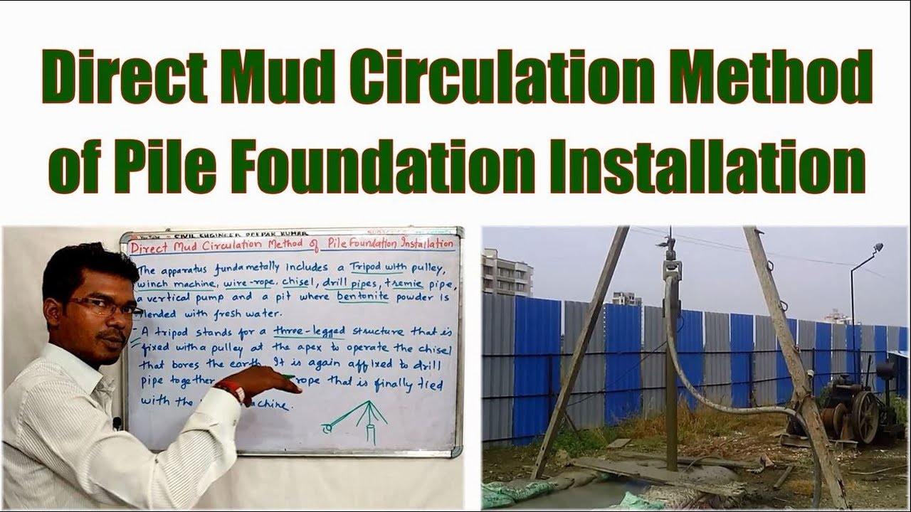 Direct Mud Circulation Method of Pile Foundation Installation | DMC Piling I