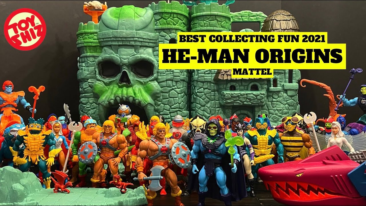 BEST COLLECTING FUN IN 2021! A Look at all the He-Man Origins Figures | Mattel