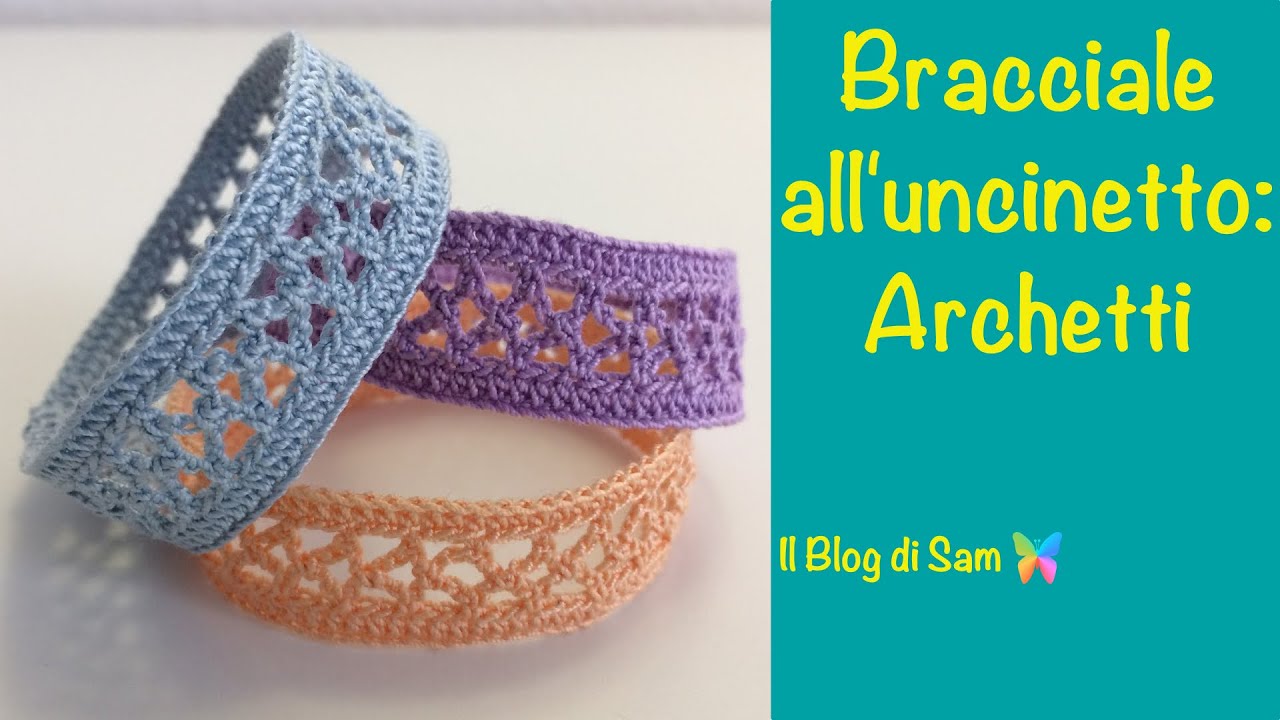 Spiegazione del bracciale all'uncinetto Archetti