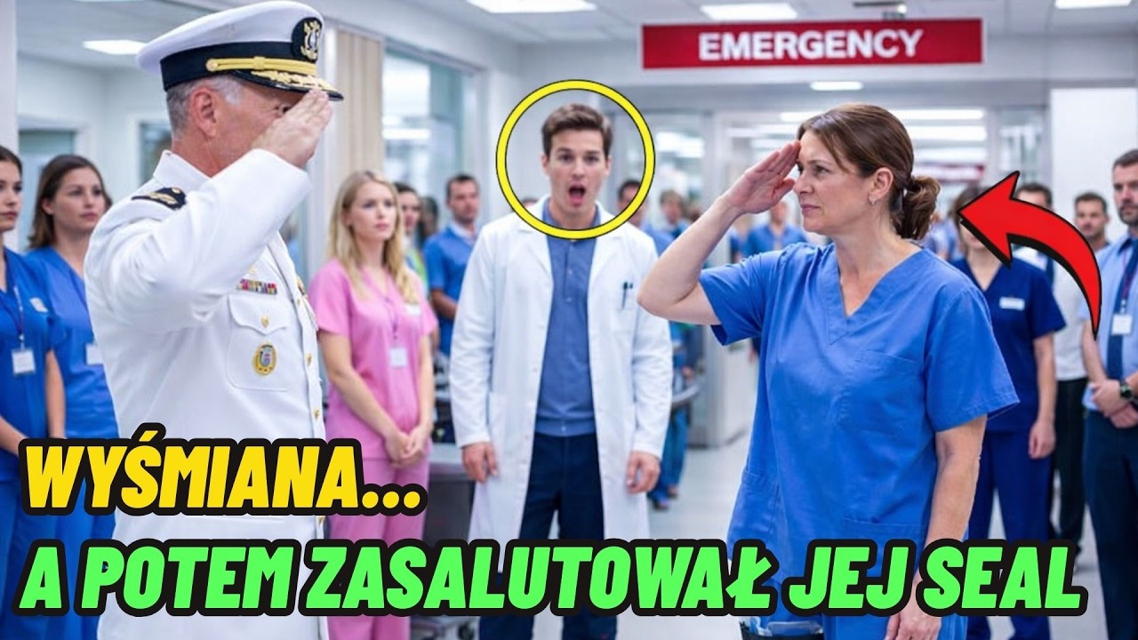 Drwili z kulejącej pielęgniarki — potem kapitan SEAL oddał jej salut przed wszystkimi