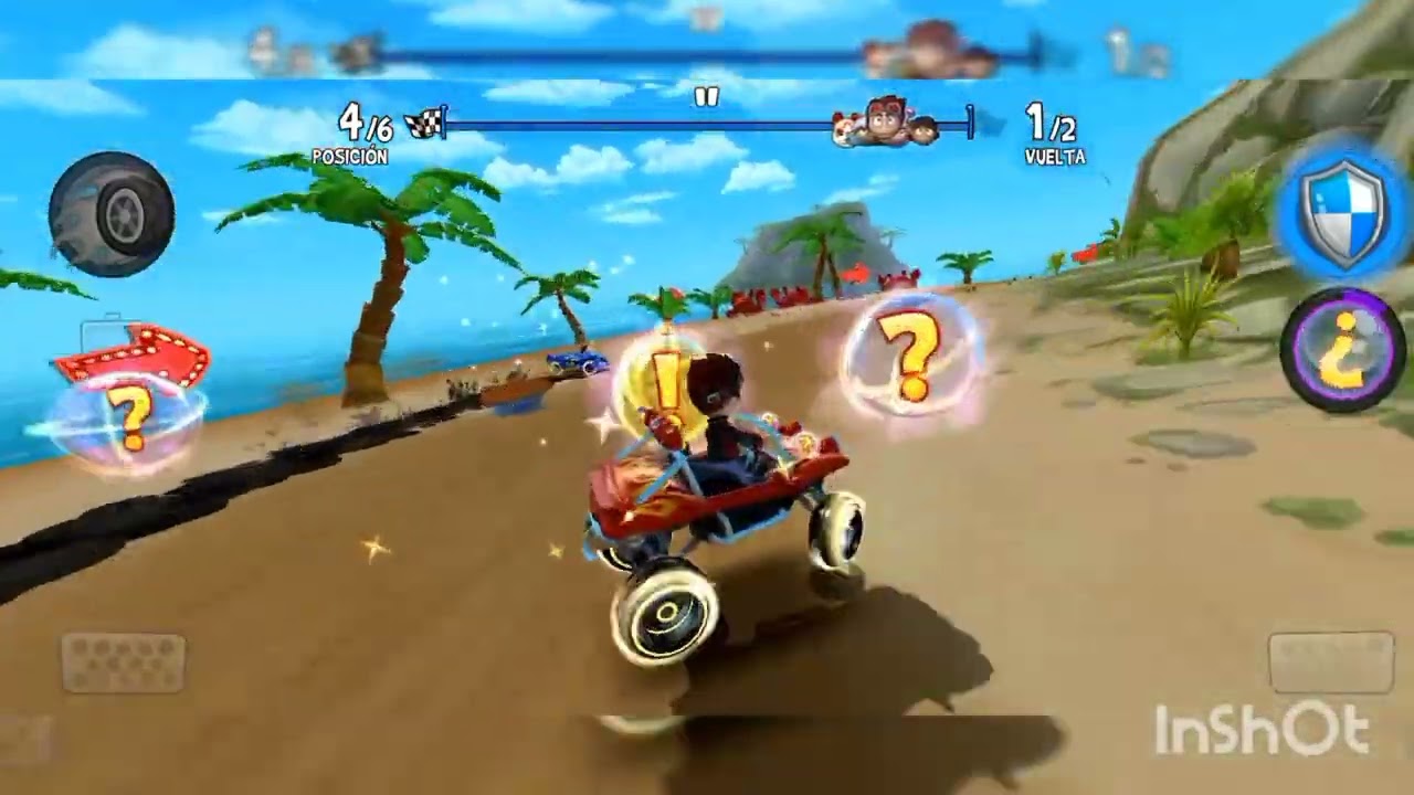 Mi primer gameplay de Beach buggy racing 2
