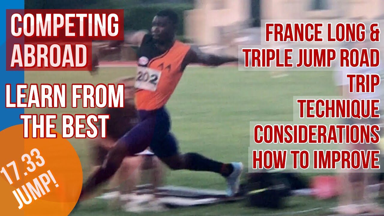 Track Coaching - Learn from some of Europe's best triple jumpers including a 17.33m jump!