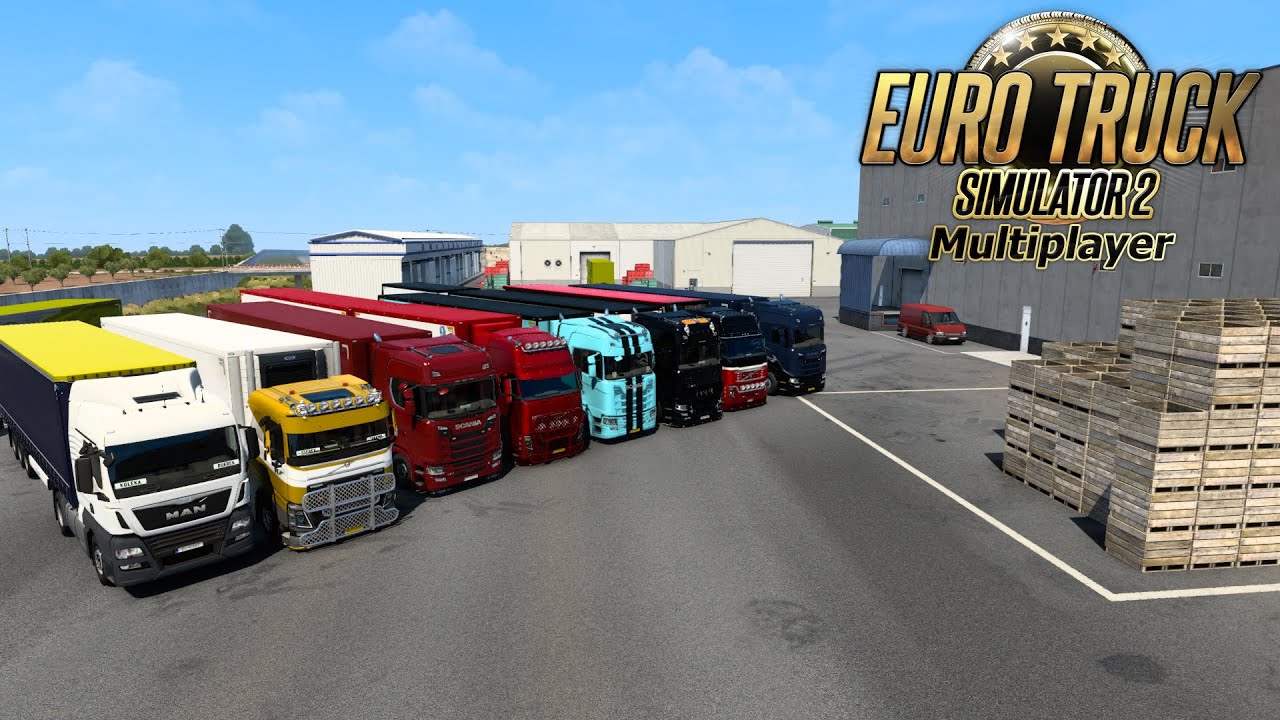 DE EERSTE! GELUKKIG NIEUWJAAR 2024! Euro Truck Simulator 2 MP {G29}