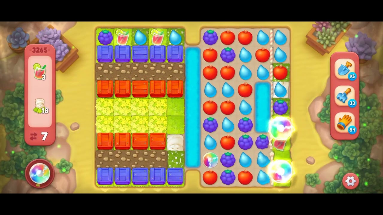 Gardenscapes Level 3265 [Hard Level] #gardenscapesgame #viral #game #tranding #androidgamesplay