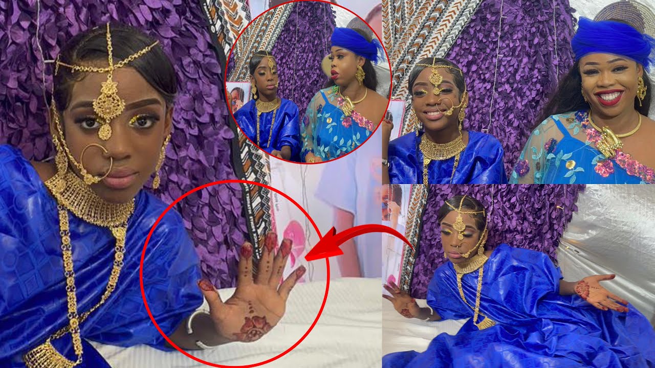 Mame Ndiaye savon transforme l’anniversaire de sa fille en henné time,regardez le premier sagnessé…