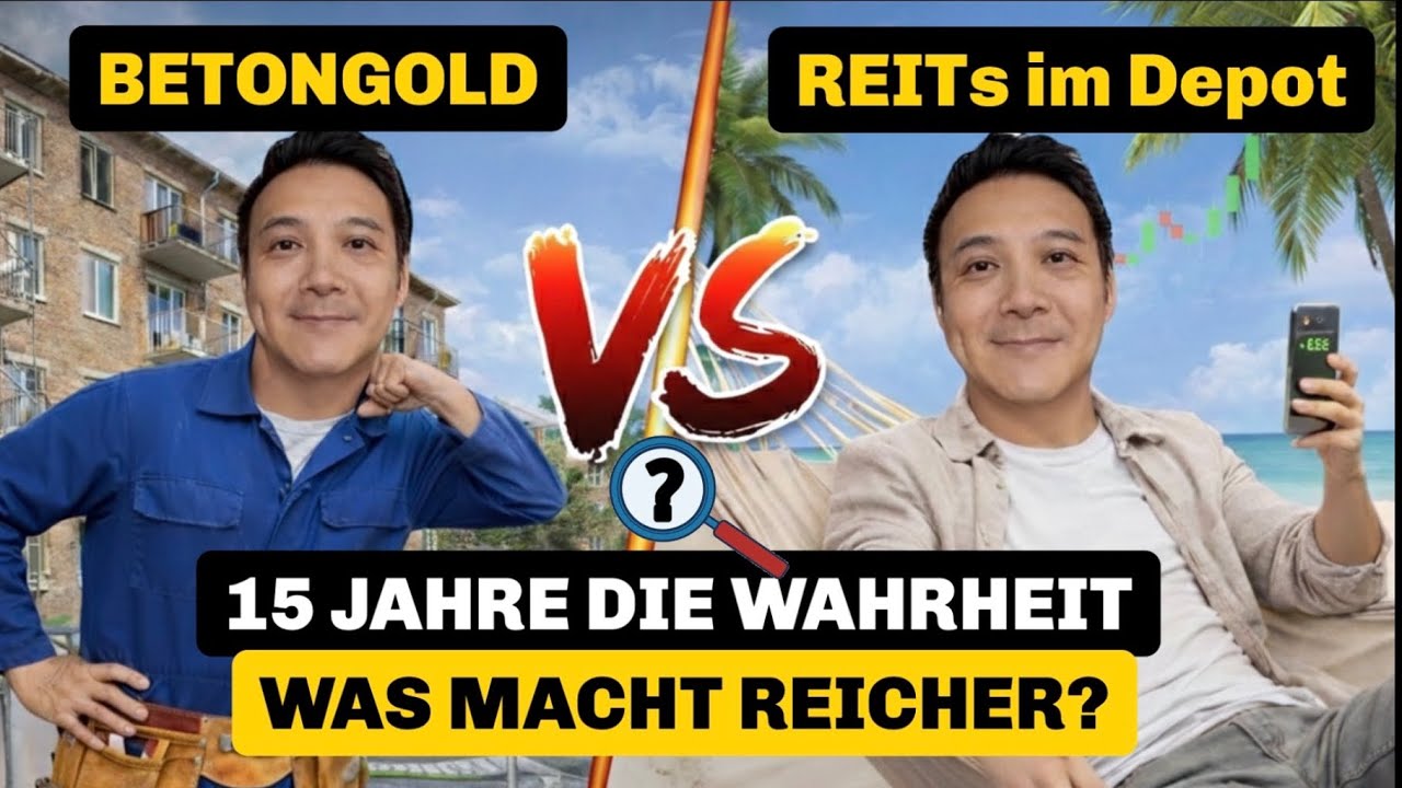 Immobilien vs. REITs: Meine ehrliche Bilanz nach 15 Jahren (Was macht reicher?)