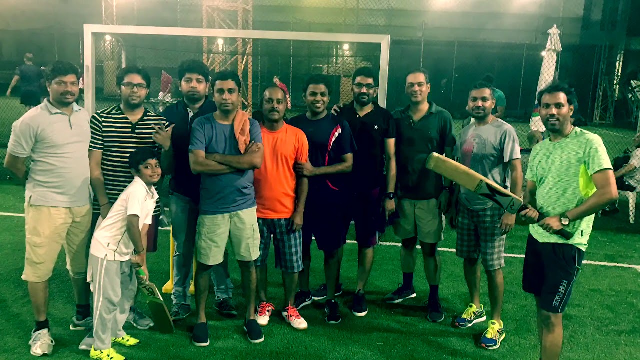 With DXC Cricket Team