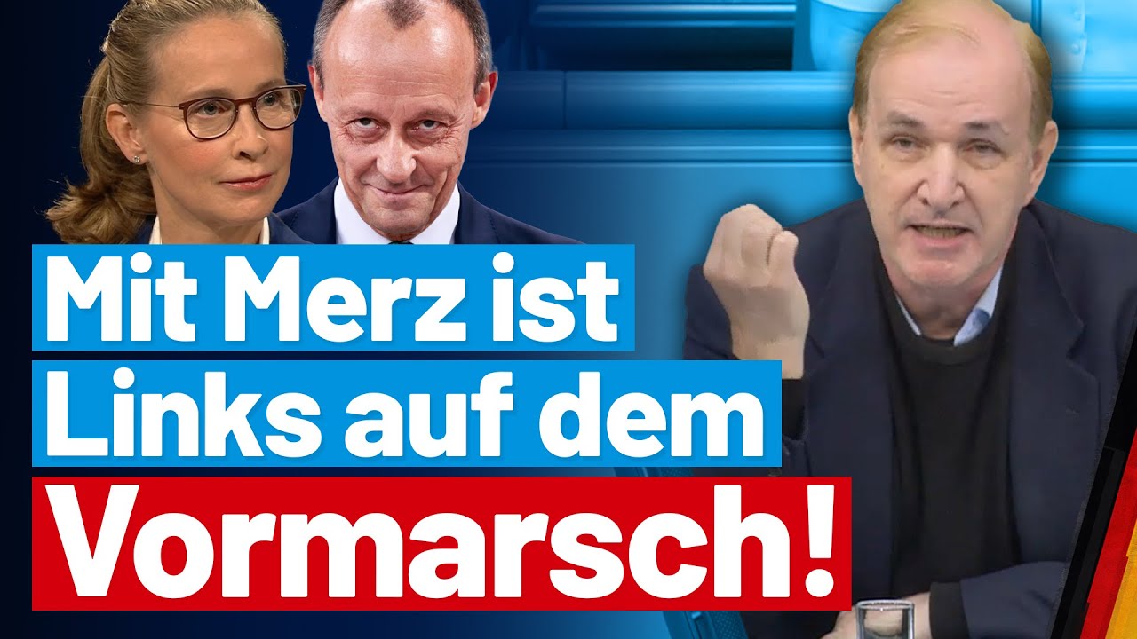 Gottfried Curio rechnet mit dem Kurs der Merz-CDU ab! - AfD-Fraktion im Bundestag