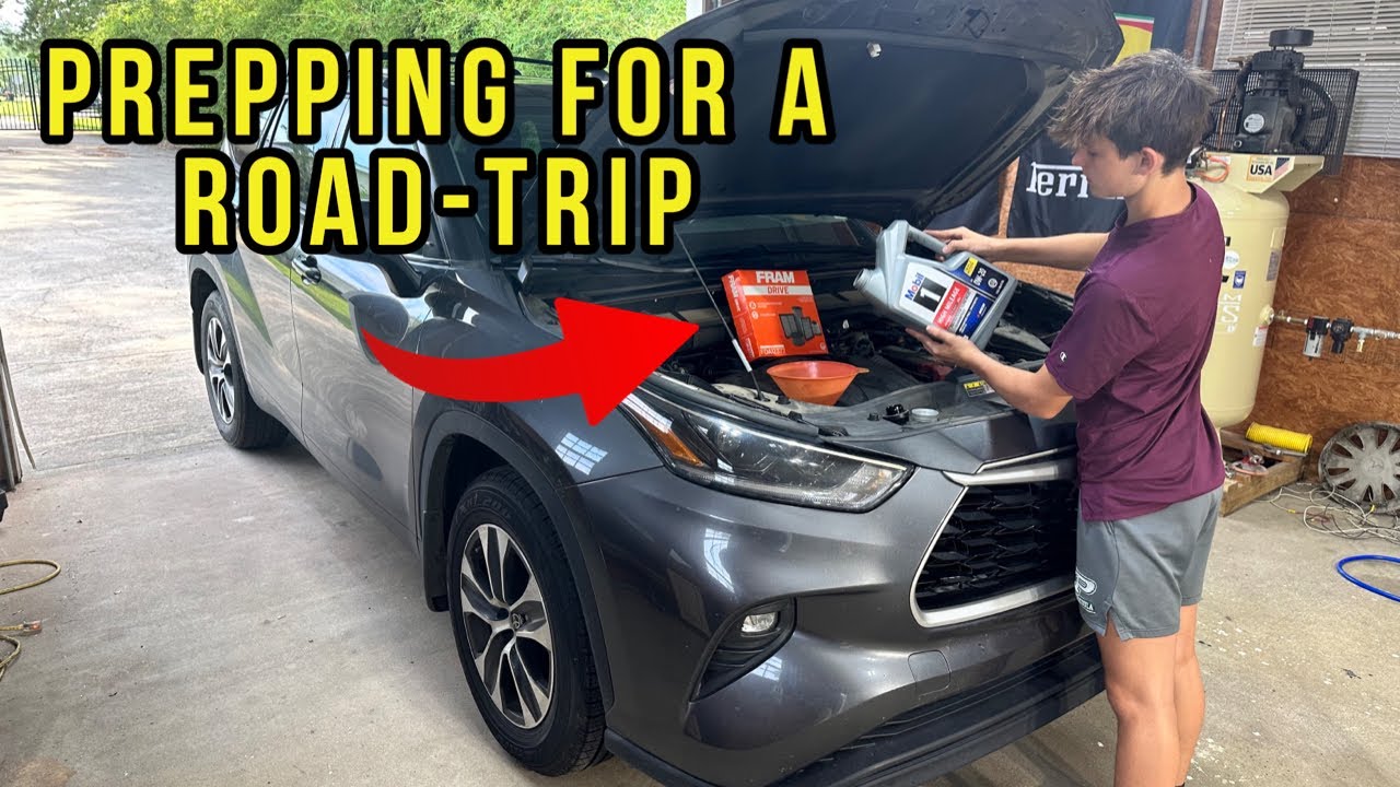 How to Change Oil in a Toyota Highlander | Road Trip Ready Prep