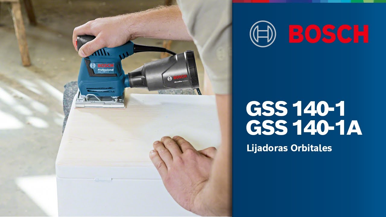 Lijadoras orbitales GSS 140-1 y GSS 140-1A