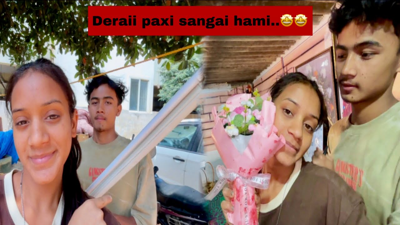 Deraii Paxi Sangaii Vayer Ramailo Gariyo 🤩🤗\\ Jhagada ni vayo 🤣\\ajt.vlog7