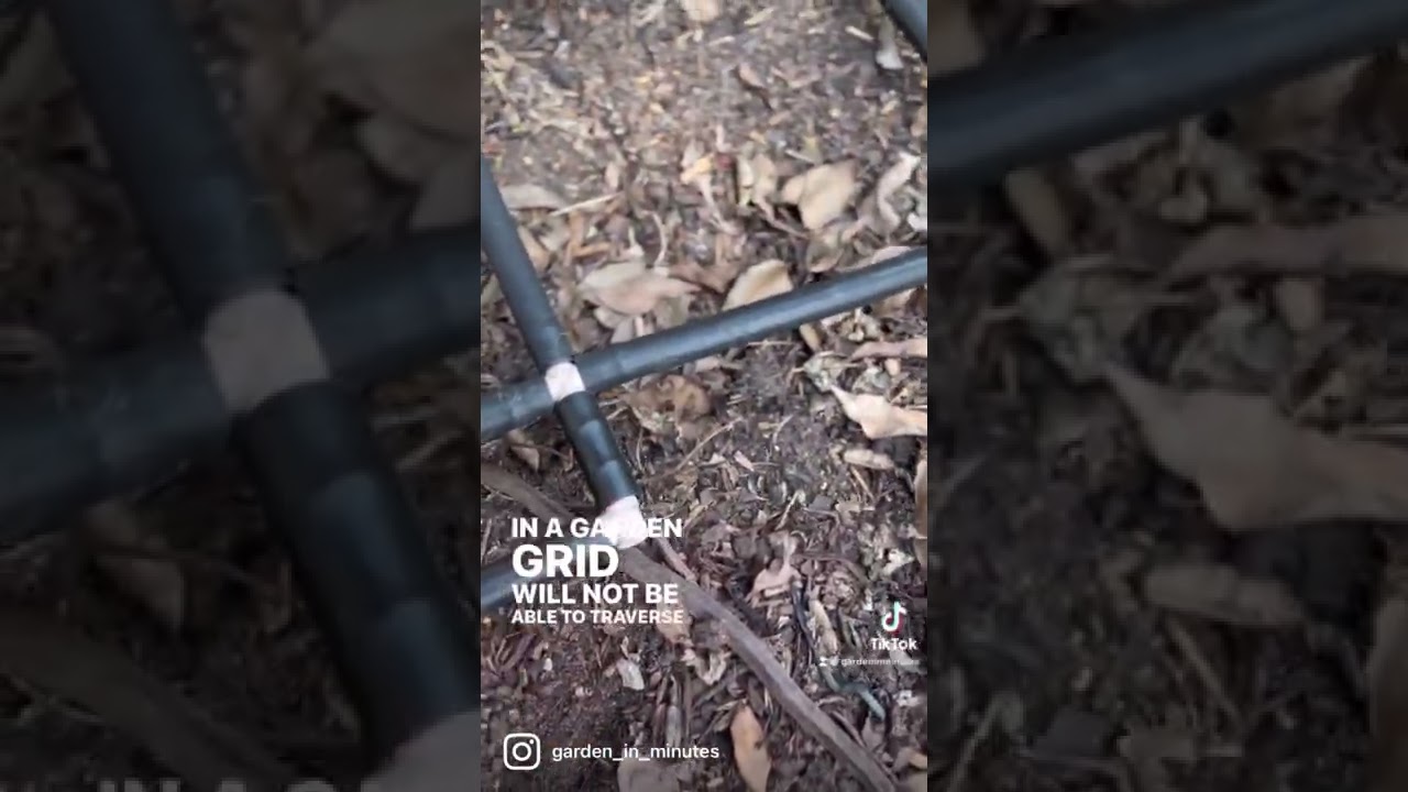 Ground-Level/Lay-flat Garden Grid&trade;️ Manifolds. The manifold for ground-gardens, thick beds, & more💧