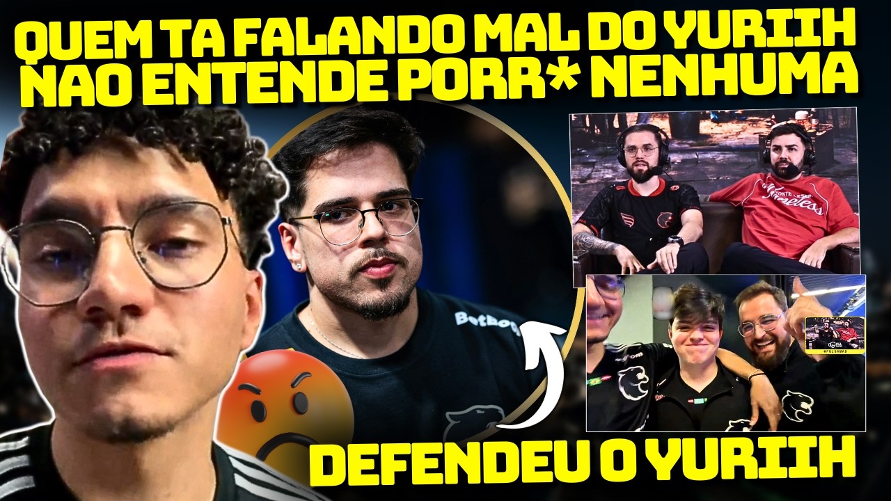🔥SIDDE DEFENDE YURIIH DE XINGAMENTOS APÓS ÚLTIMOS JOGOS DA FURIA MAIS RESENHA APÓS MAIS UM PLAYOFFS!