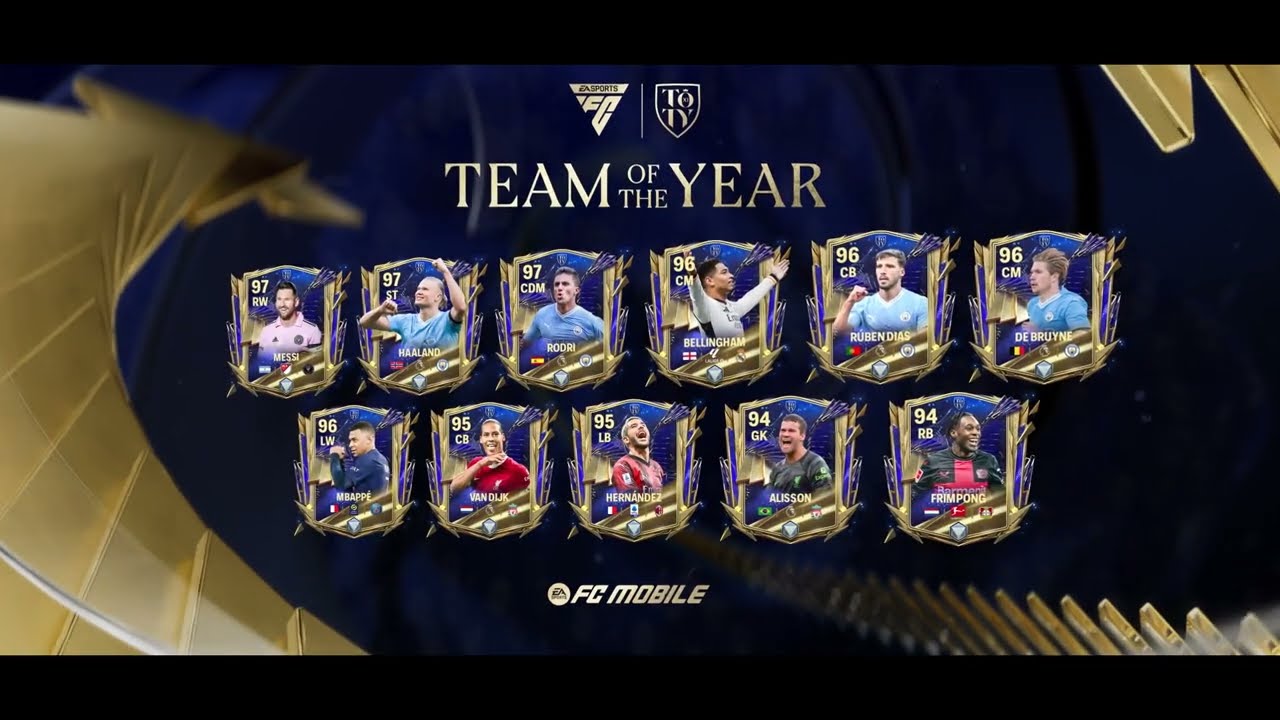 EA SPORTS FC&trade; MOBILE 24 | Team of the Year | Lan&ccedil;amento