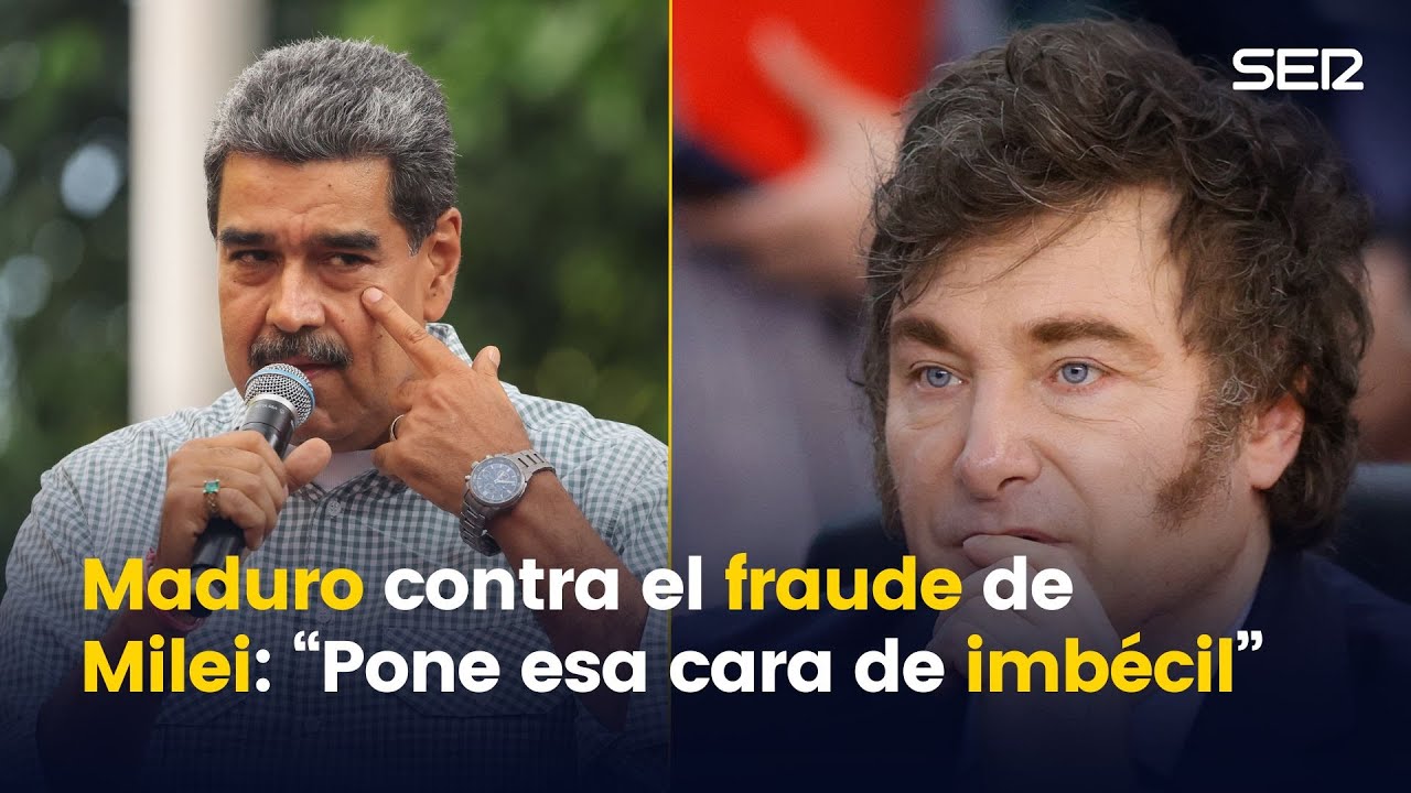 MADURO carga CONTRA MILEI tras su fraude crypto: 