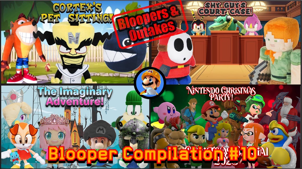 MBP Bloopers and Outakes: BMF100 Plush Episode Compilation #10