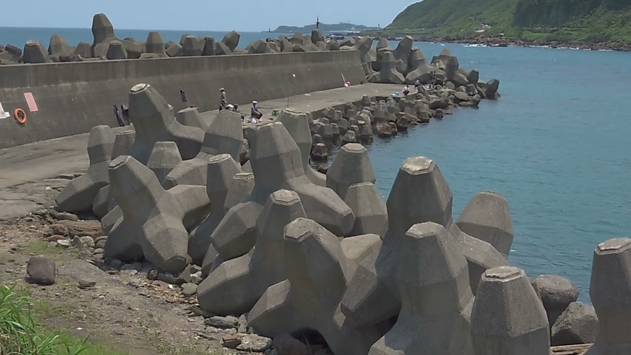 外木山.大武侖磯釣點游泳池。