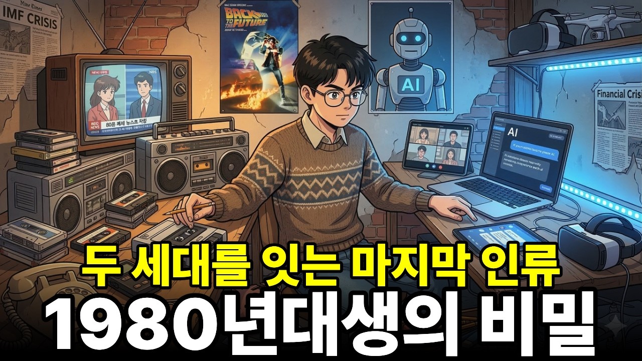 아날로그와 디지털을 잇는 마지막 세대, 1980년대생만 가진 능력 (그들의 뇌가 특별한 진짜 이유)