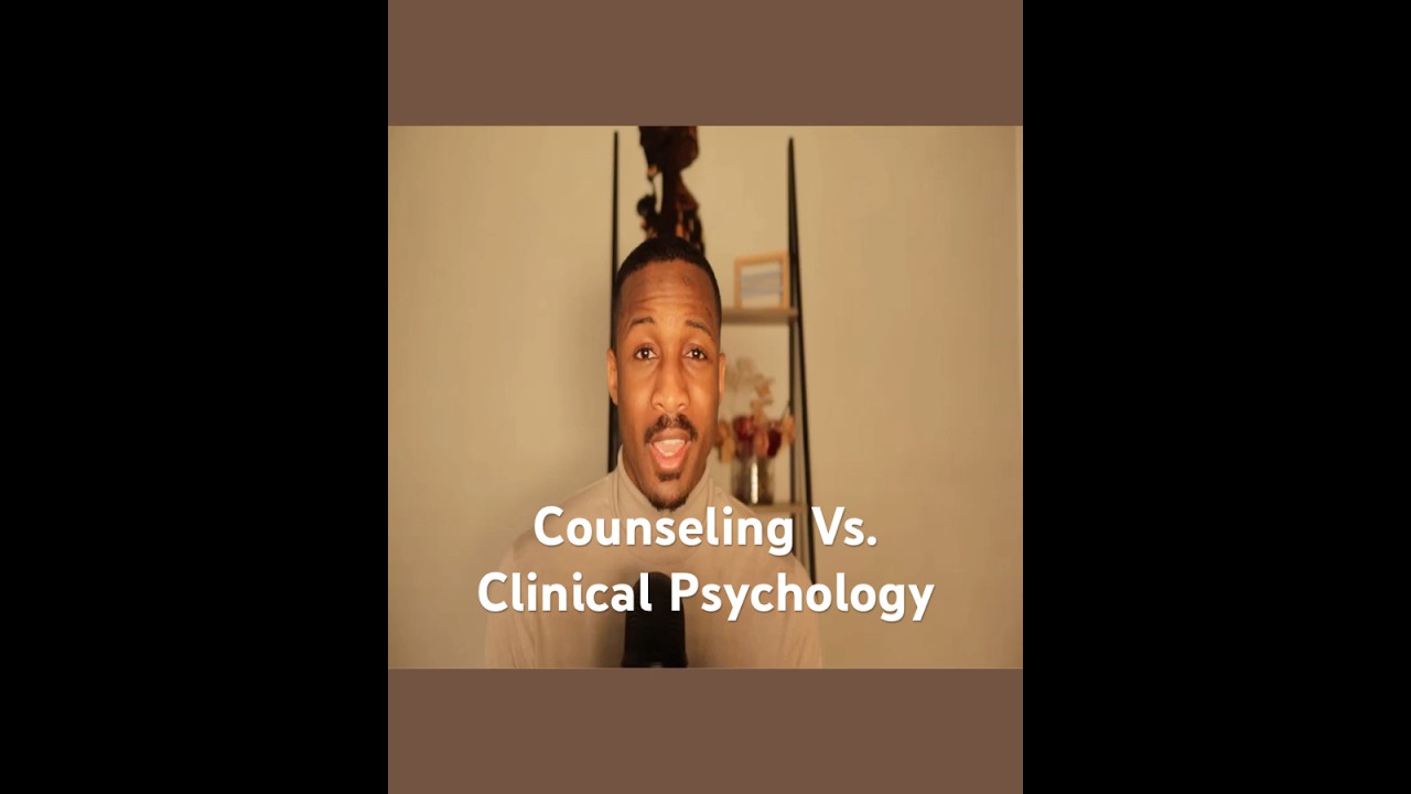 Counseling Vs. Clinical Psychology