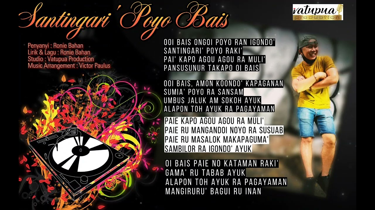 SANTIGARI' POYO BAIS - Ronie Bahan #rimbaimurut