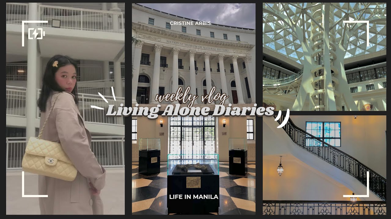 weekly vlog🧚🏻‍♀️days in my life— exploring Museum of Natural History, NBS, miniso, mini grocery run