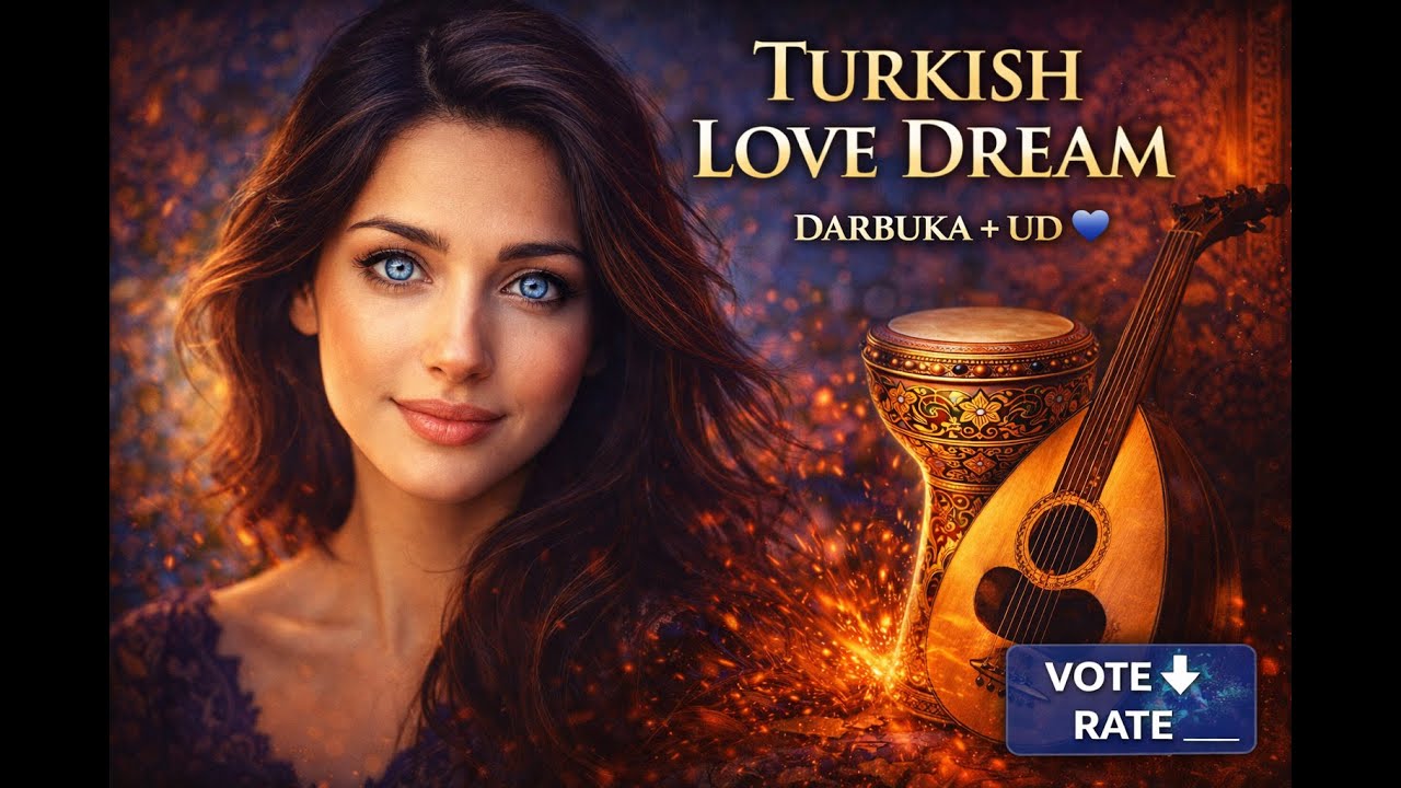 Turkish Love Dream - Darbuka + Ud! 🥁💙 (Arabesk Passion!)