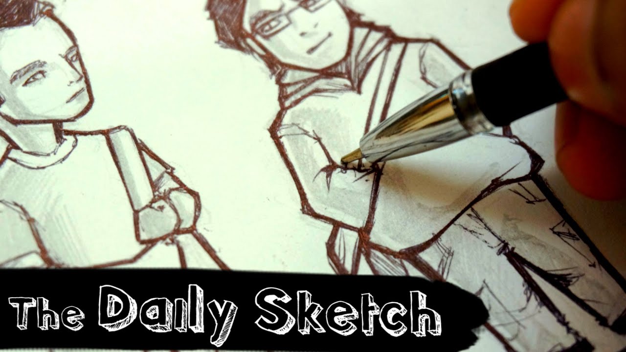 'The Big Bang Theory' - DAILY SKETCH