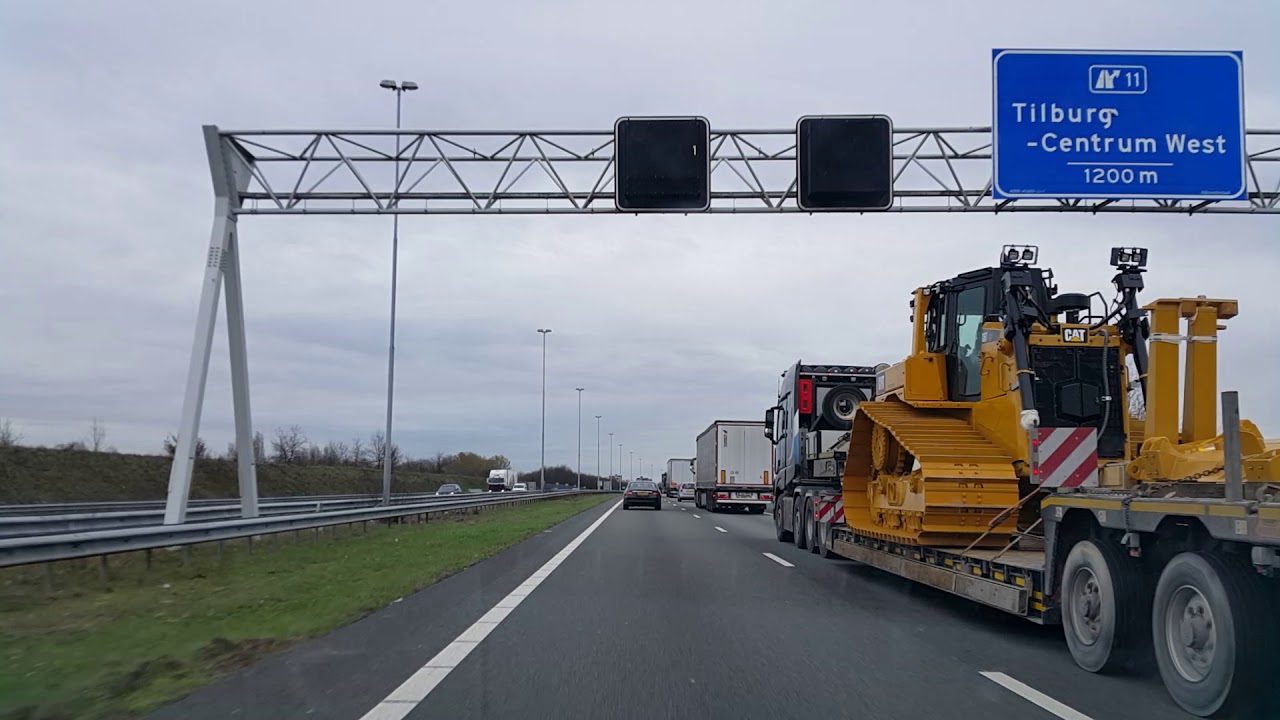 Dashcam Beelden Breda》Tilburg 》Eindhoven Via: A58.