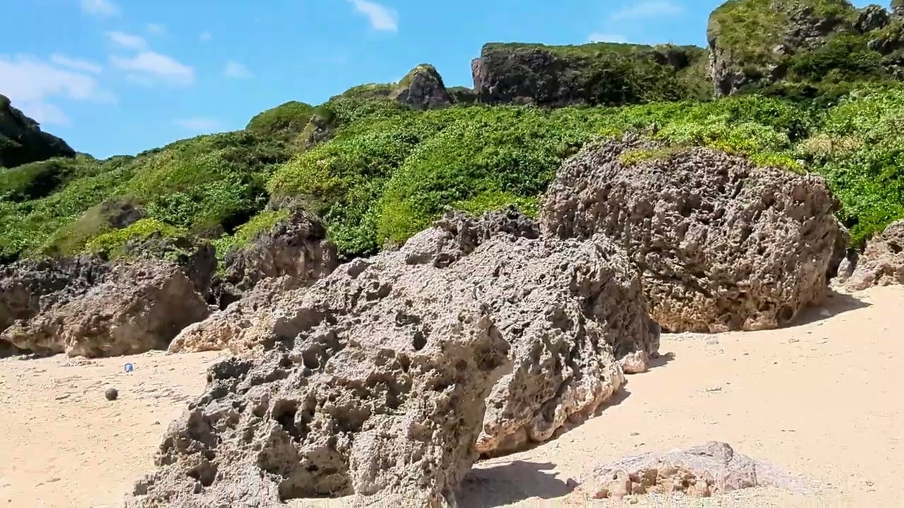 沖縄　健児之塔の浜