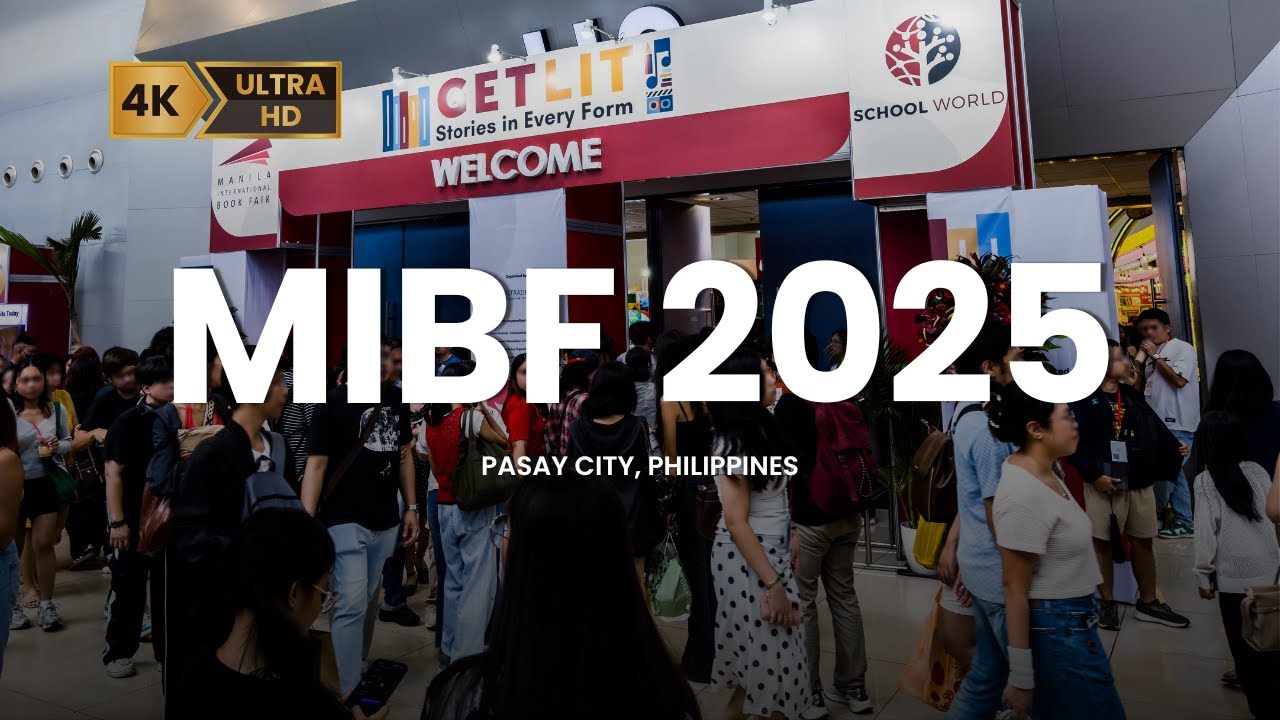 Philippines' Biggest Book Fair 📚 | MANILA INTERNATIONAL BOOK FAIR 2025 Walkthrough