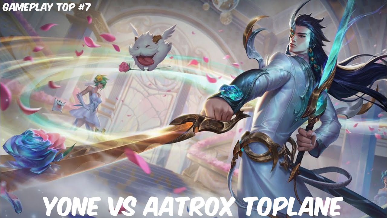 WILD RIFT | Yone vs Aatrox gameplay (GAMEPLAY #7)