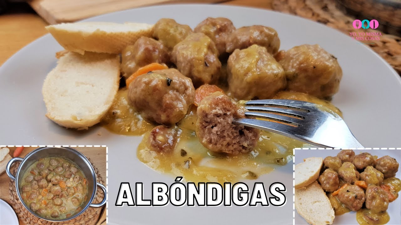 ⭐ Estas Albóndigas no te las puedes perder... EXTREMADAMENTE RICAS Albóndigas en salsa de puerros