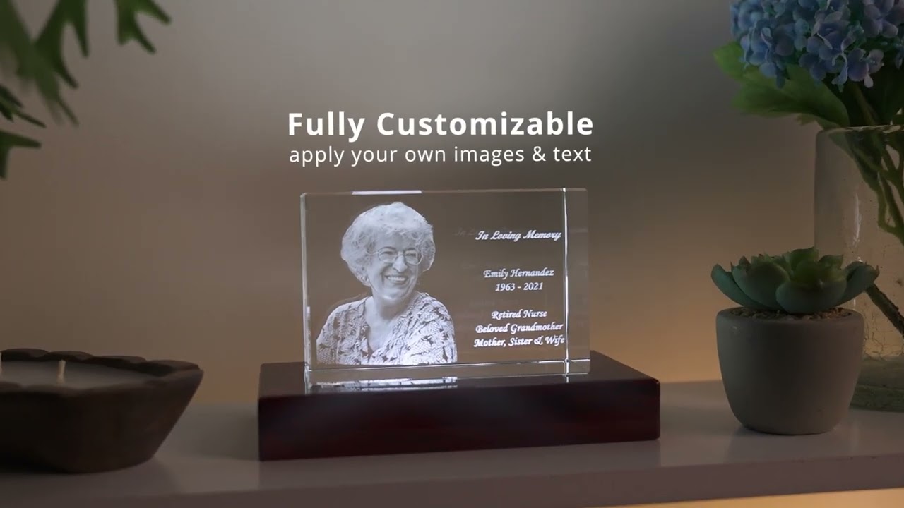 Capture Your Moment with a 3D Photo Crystal Gift