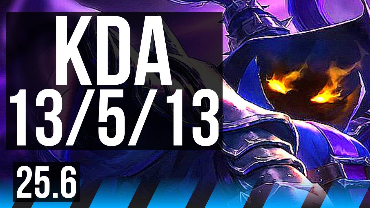 VEIGAR vs SYLAS (MID) | 55k DMG, 13/5/13 | KR Diamond | 25.6
