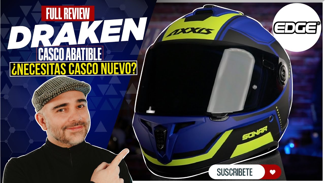 AXXIS DRAKEN uno de los mejores cascos a PRECIO ECONÓMICO