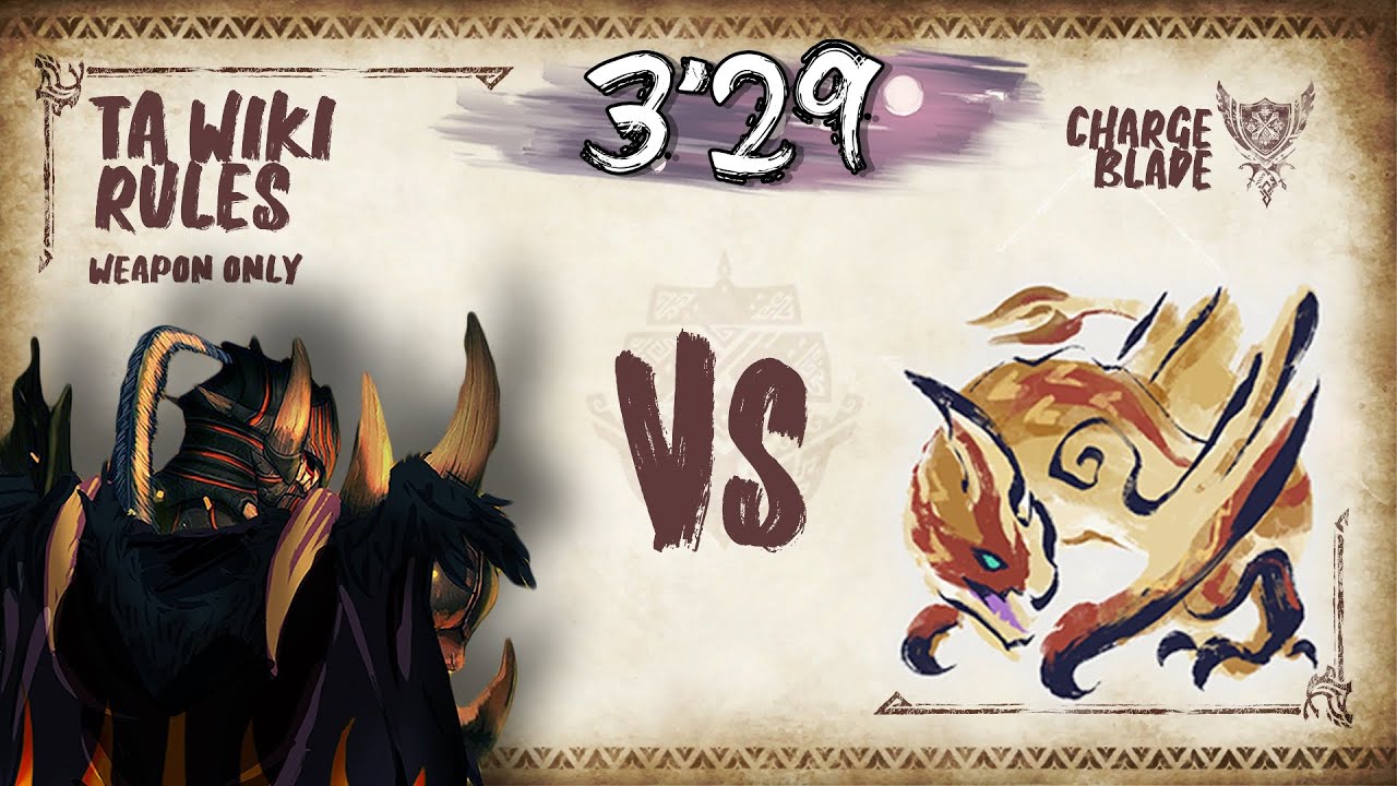 MHR: Sunbreak | Seregios [3'29] Charge Blade | TA