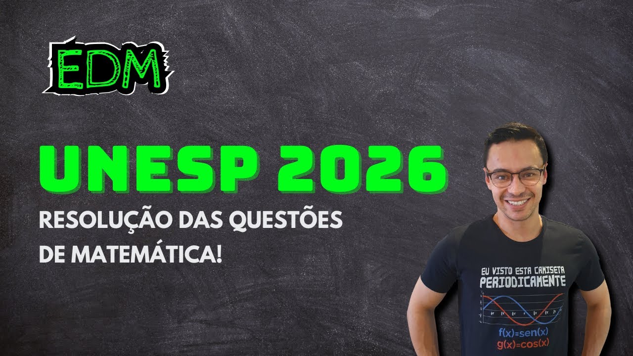 UNESP 2026 GABARITO DE MATEMÁTICA - QUESTÃO: PRAGA NA LAVOURA...