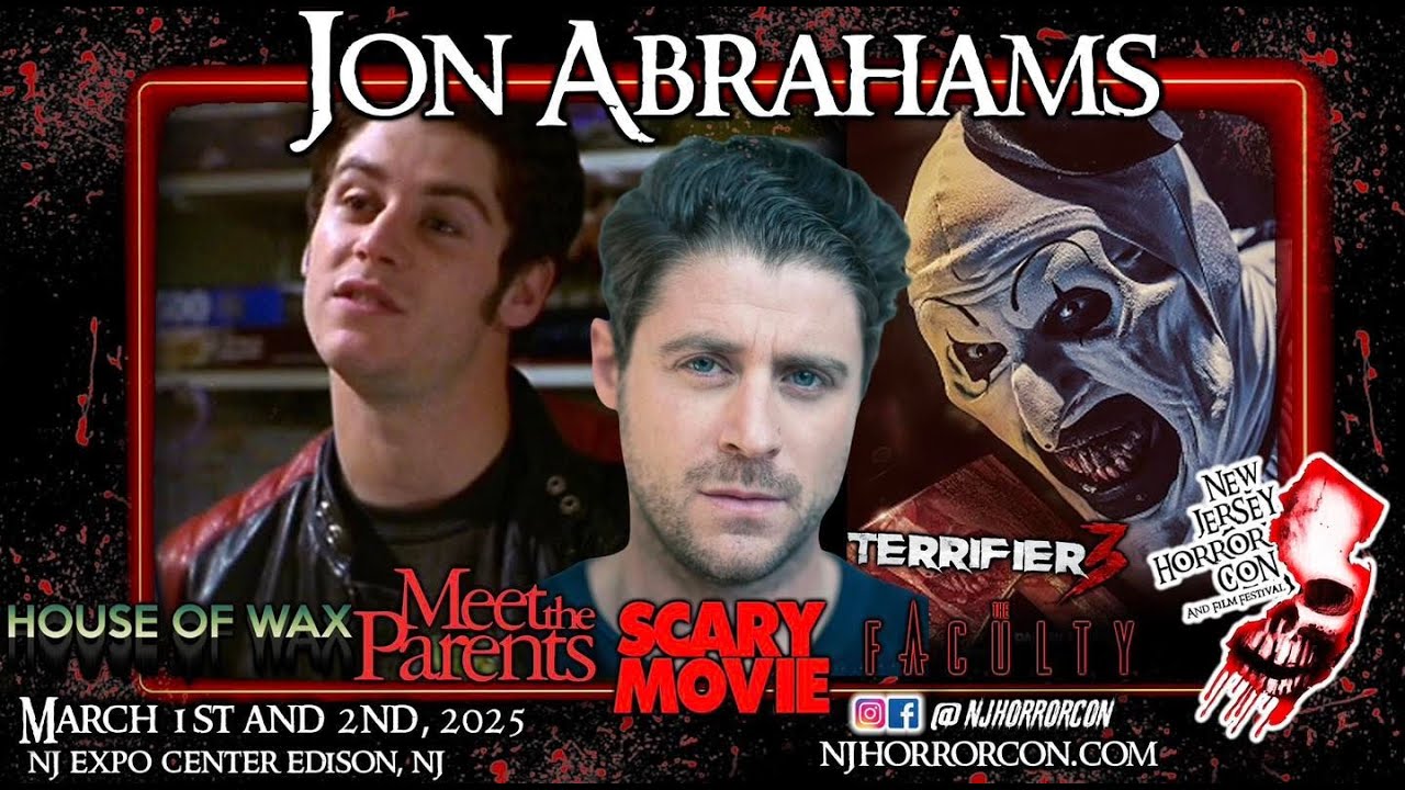 Interview With Jon Abrahams at NJ Horror Con March 2025
