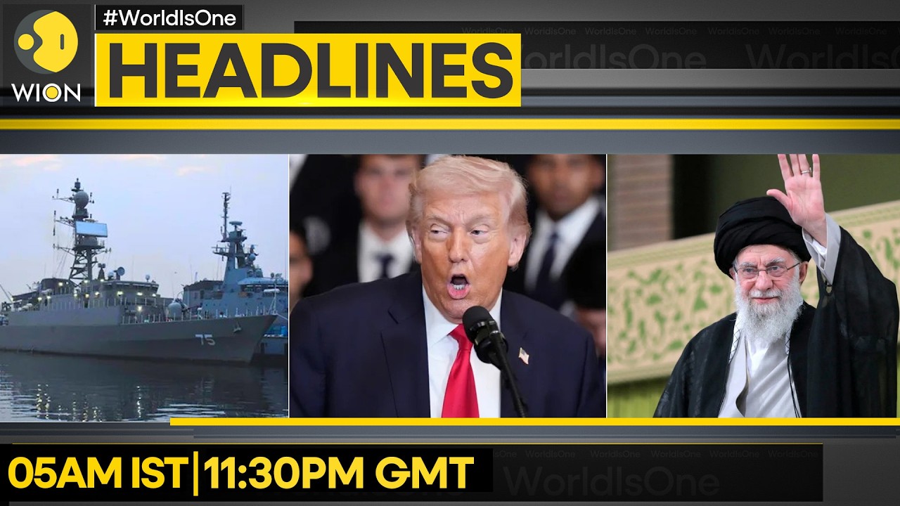 US: Sunk Over 30 Iranian Ships | Trump Warns Iran: Lay Down Arms | WION Headlines