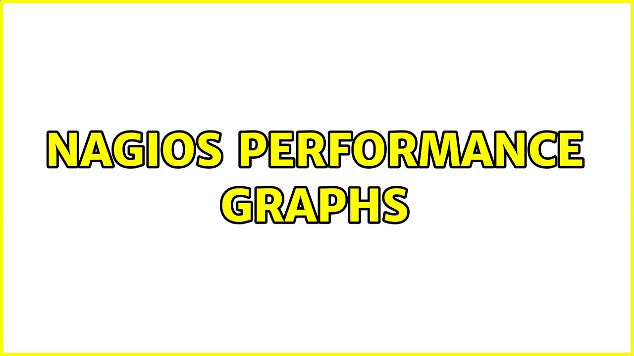 Nagios performance graphs