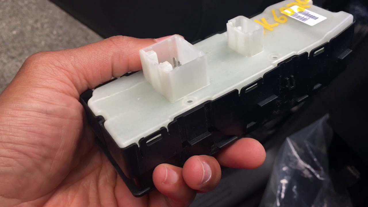 Dodge Charger Window Switch Replacement w/o Removing Door Panel