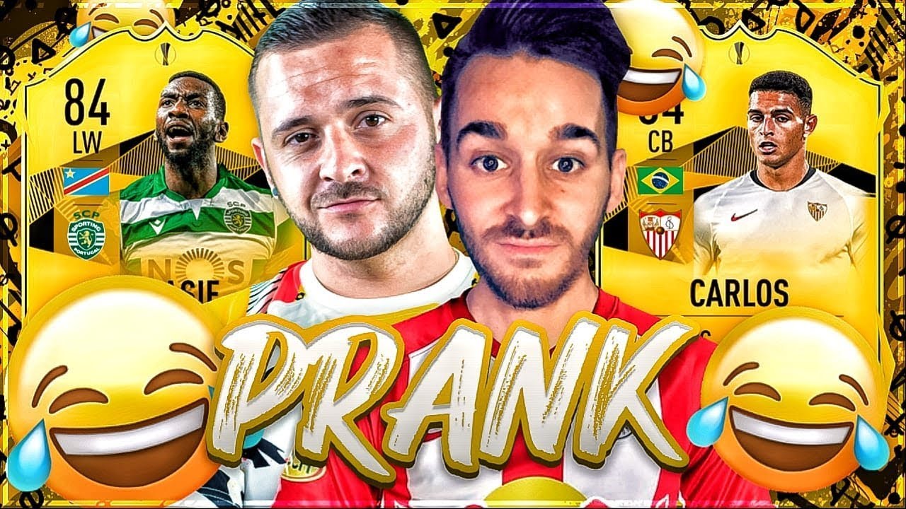 ERSTER PRANK AN SCHENJA 😂 | RTTF Carlos vs RTTF Bolasie Squad Builder Battle FIFA 20
