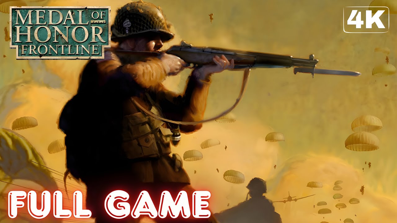MEDAL OF HONOR: FRONTLINE (PS2) | Full Game 4K/60FPS | Gameplay Walkthrough