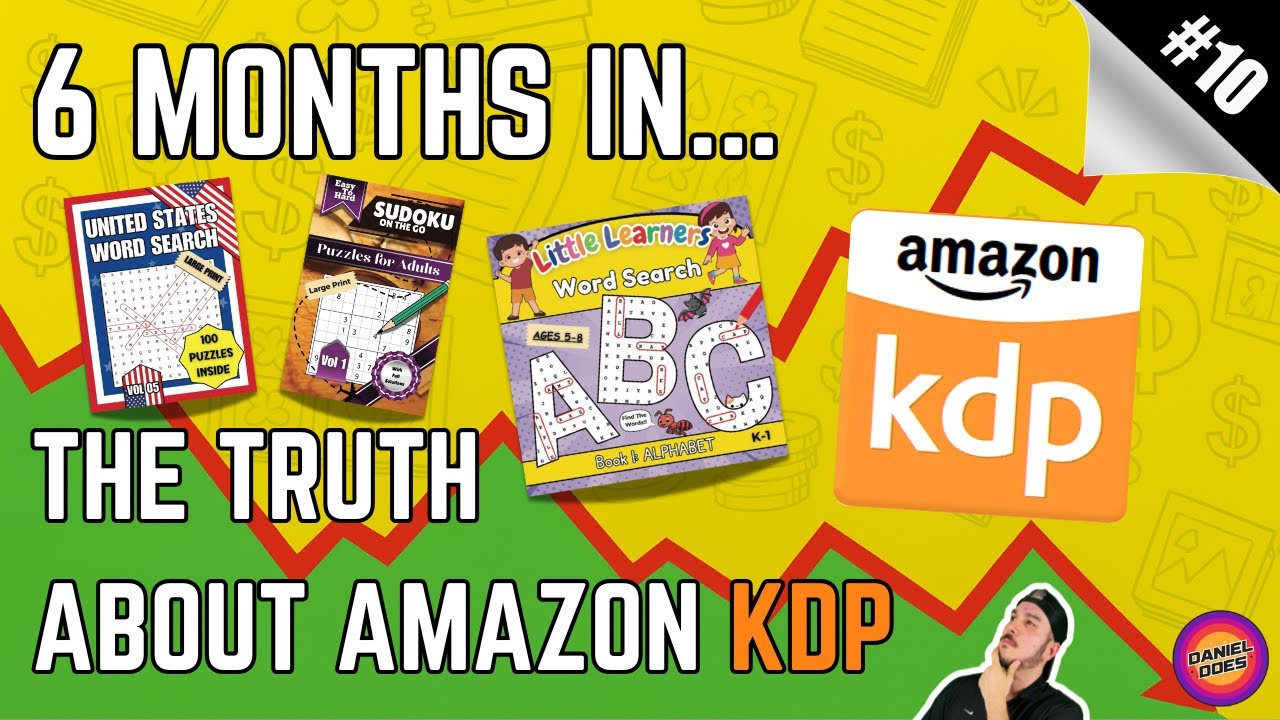 Результаты Amazon KDP через 6 месяцев — сколько я на самом деле заработал?