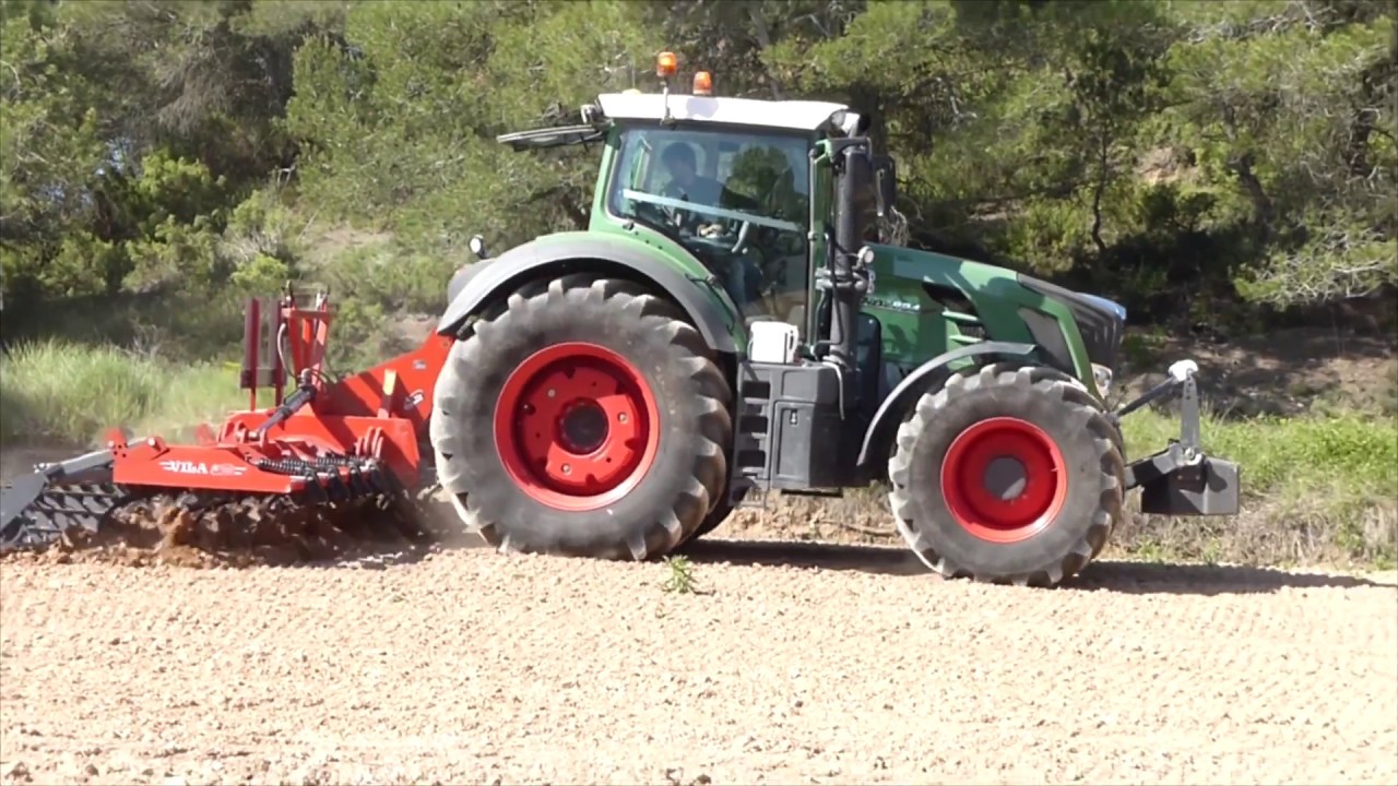 Semichisel suspendido VILA CR-VER-30 con rodillo, de 6mts