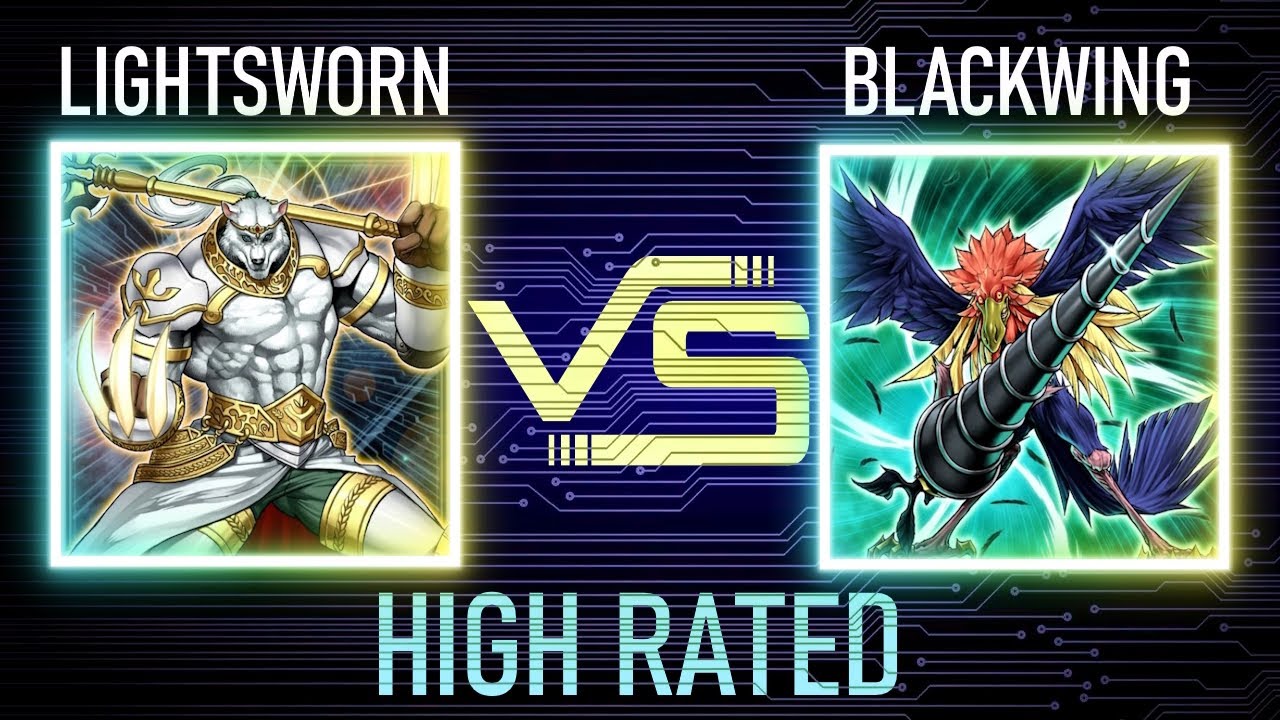 Lightsworn vs Blackwing | High Rated | Edison Format | Dueling Book