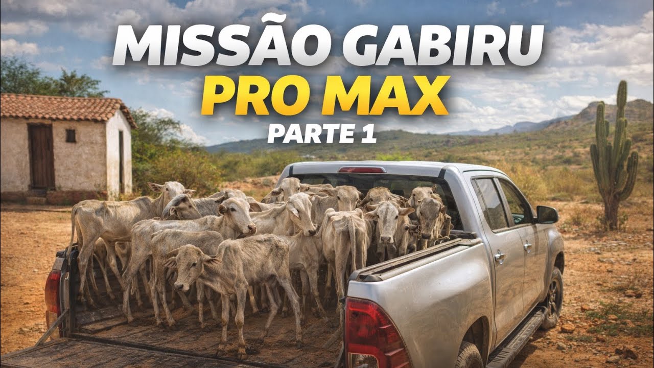 MISS&Atilde;O EM BUSCA DOS GABIRUS PRO MAX NO SERT&Atilde;O PART 1 - ( EPIS&Oacute;DIO GAIOLA NA HILLUX ) 
