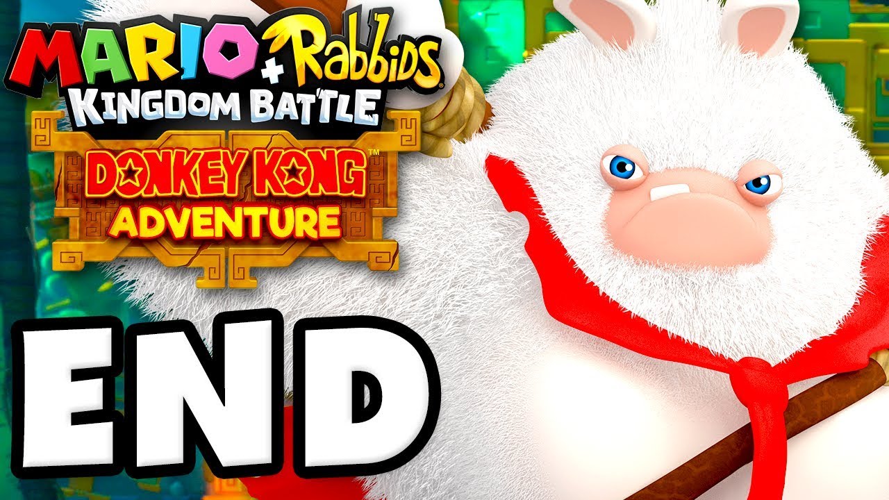 Mario + Rabbids Kingdom Battle: Donkey Kong Adventure DLC - Gameplay Walkthrough Part 8 - ENDING!