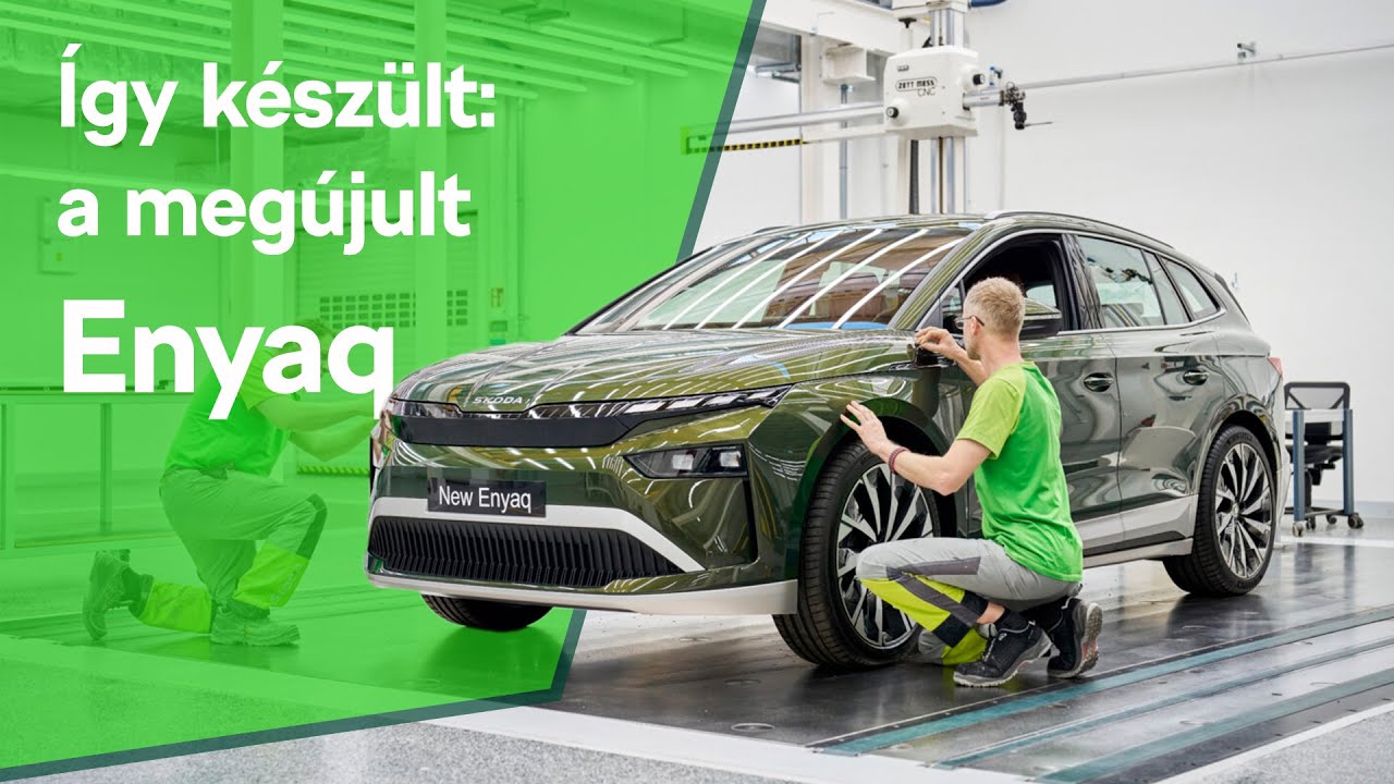 Így készült: a megújult Enyaq